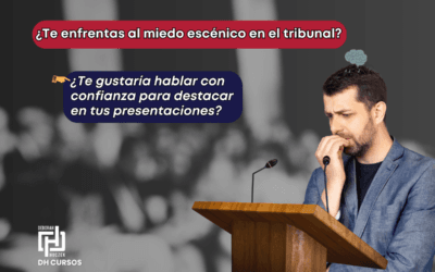 Cómo vencer el miedo escénico y hablar con confianza en el tribunal