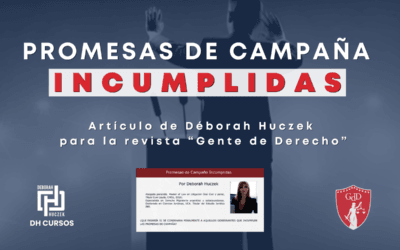 «Promesas de campaña incumplidas»